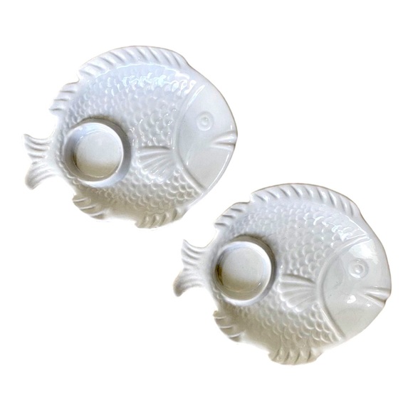 California Pottery Other - California USA Pottery Sushi Plate Mini Charcuterie White Fish Luncheon Platter